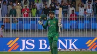 1st ODI: Haris Sohail's maiden hundred lifts Pakistan to 280 against Australia